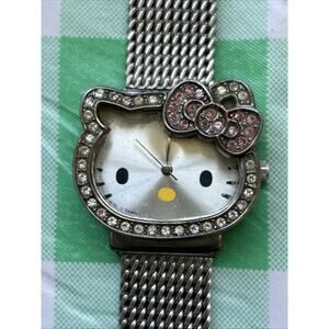 Sanrio Hello Kitty Silver Tone Women’s Watch